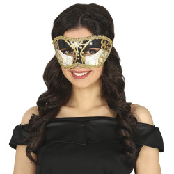 Mustvalge Veneetsia mask